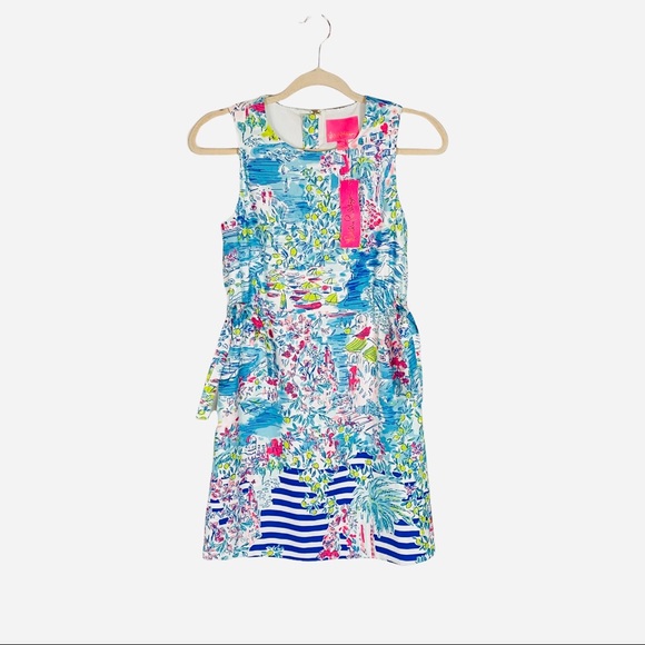 Lilly Pulitzer Marli Shift Dress Postcard Positano - Picture 3 of 11